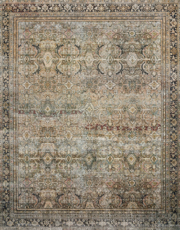 Loloi II Layla LAY-03 Rug Olive / Charcoal / Rectangle 9'-6" x 14'