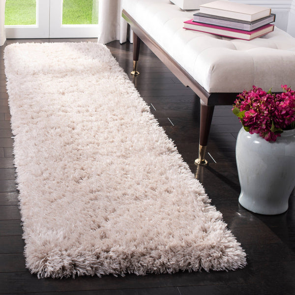 Safavieh Flokati Shag Collection FLK950E Beige Rug - 2' 3" x 6'