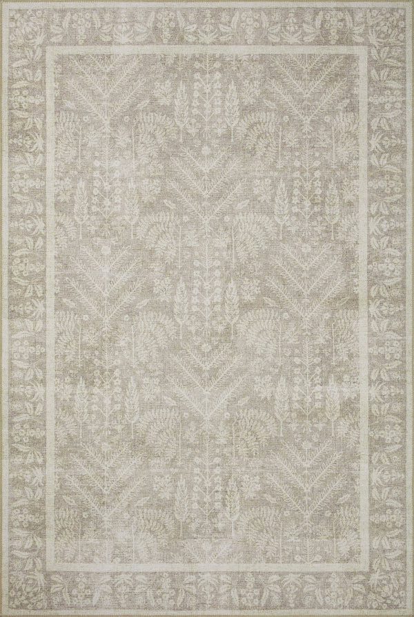 Rifle Paper Co. x Loloi Maison Collection MAO-02 Bough Natural 18" x 18" Sample Rug