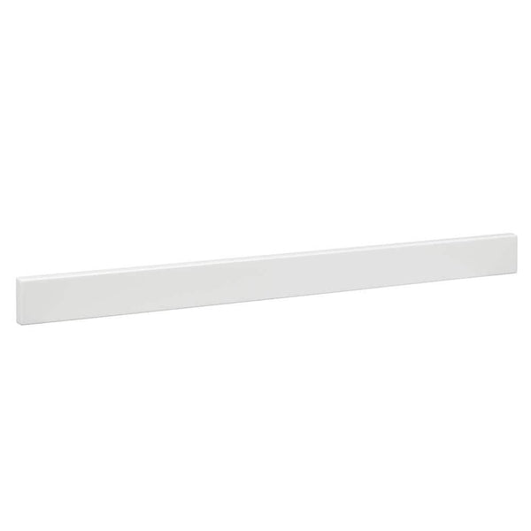 30-1/2 in. Cultured Marble Backsplash in White