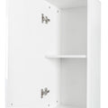 Slim Tall Storage Cabinet, Pantry Cabinet with Doors Shelves Small Space for Kitchen Living Room Bathroom